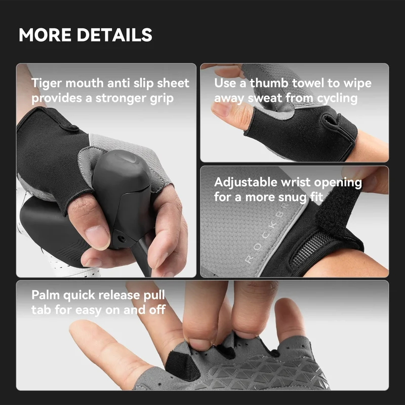 S424 Half Finger Cycling Gloves