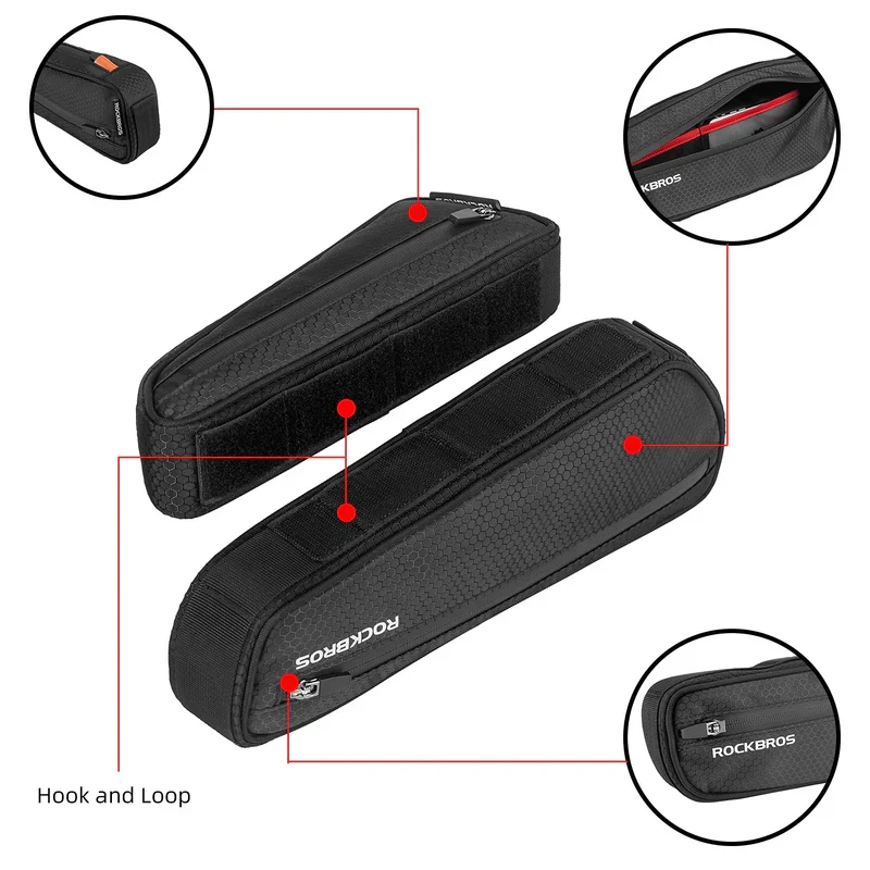 2-in-1 Bike Top Tube & Frame Bag