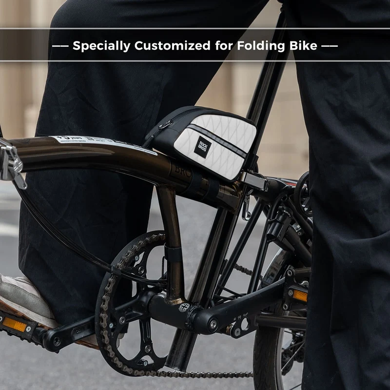 Waterproof Bike Top Tube Bag Nylon Frame 0.9L