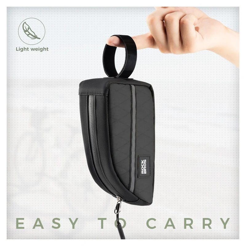 Waterproof Bike Top Tube Bag Nylon Frame 0.9L