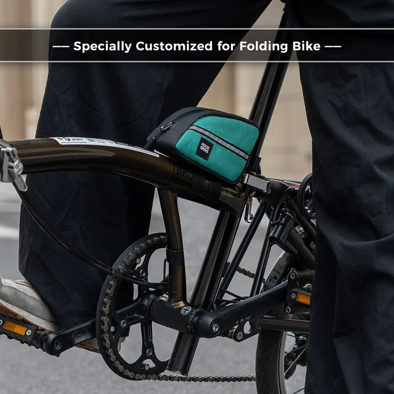 Waterproof Bike Top Tube Bag Nylon Frame 0.9L