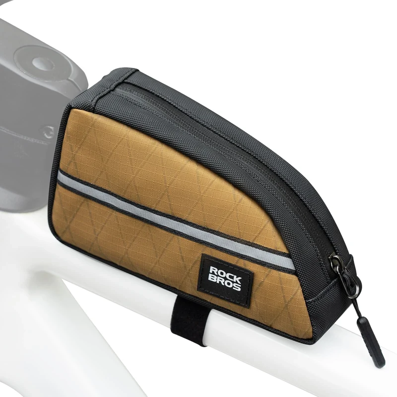Waterproof Bike Top Tube Bag Nylon Frame 0.9L