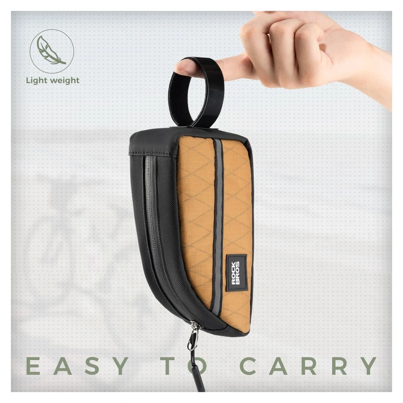 Waterproof Bike Top Tube Bag Nylon Frame 0.9L