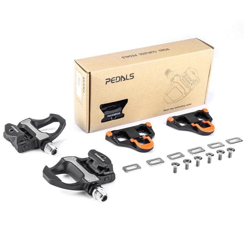 SPD Pedale Einstellbarer Spannung inkl. Cleats fir Rennrad Wettkampf