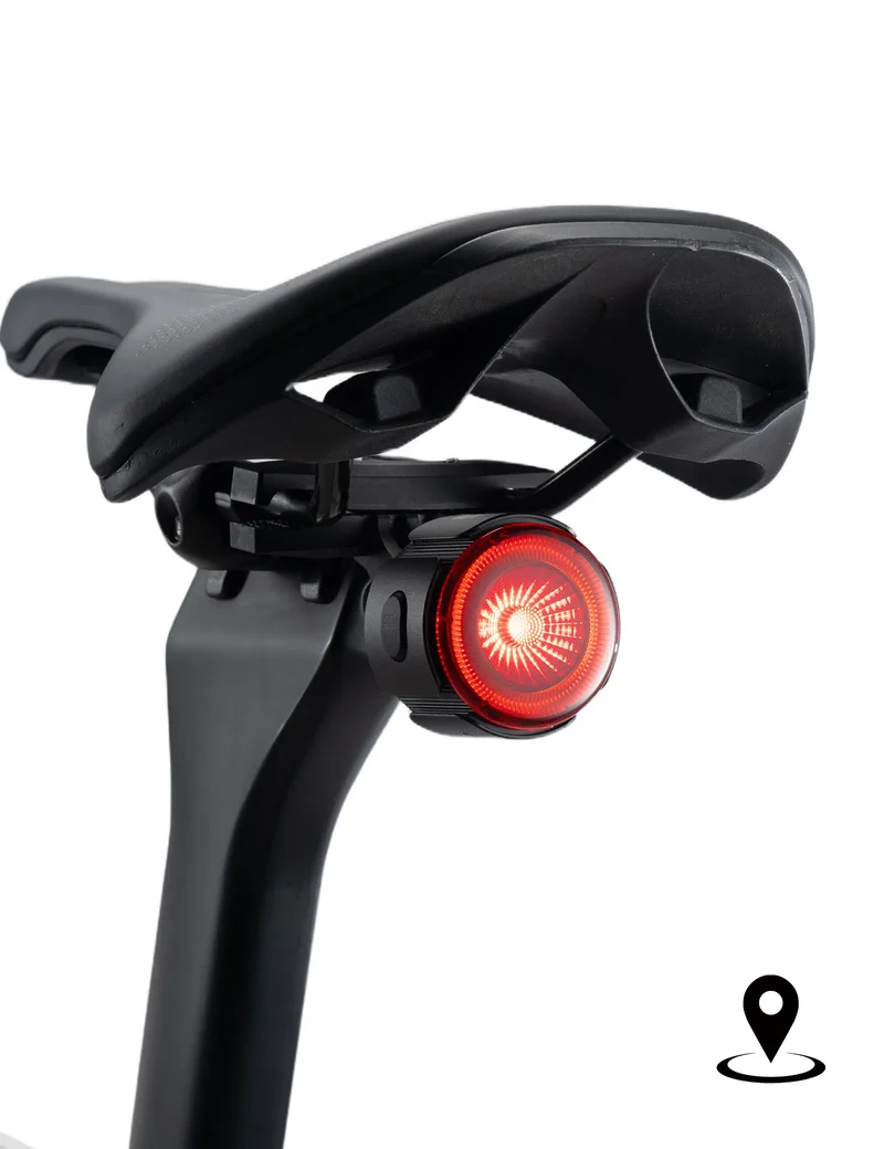 ROAD TO SKY Bike Tail Light with GPS Tracker