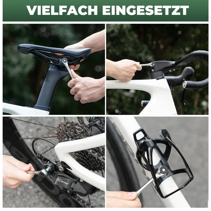 8-in-1 Mini-Fahrrad-Ratsche Multitool