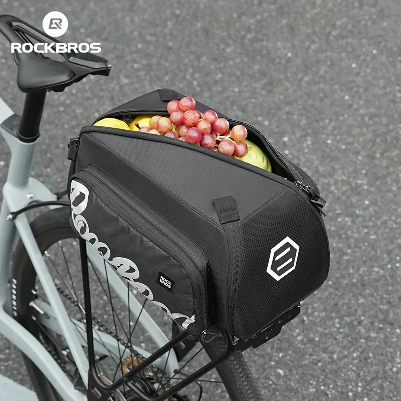 Faltbare Einteiler-Gepäckträgertasche für den Gepäckträger