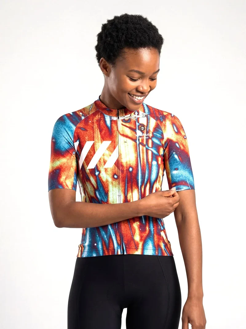 Women's Cycling Jersey Ink Burst