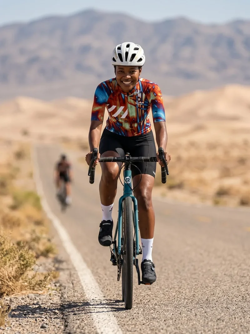 Women's Cycling Jersey Ink Burst