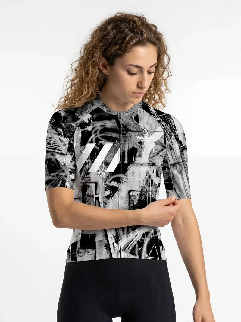 Women's Cycling Jersey Ink Burst