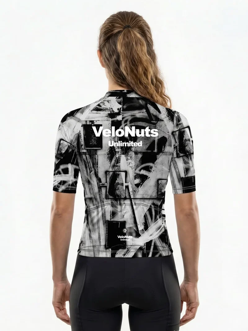 Women's Cycling Jersey Ink Burst