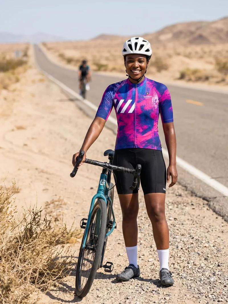Women's Cycling Jersey Ink Burst