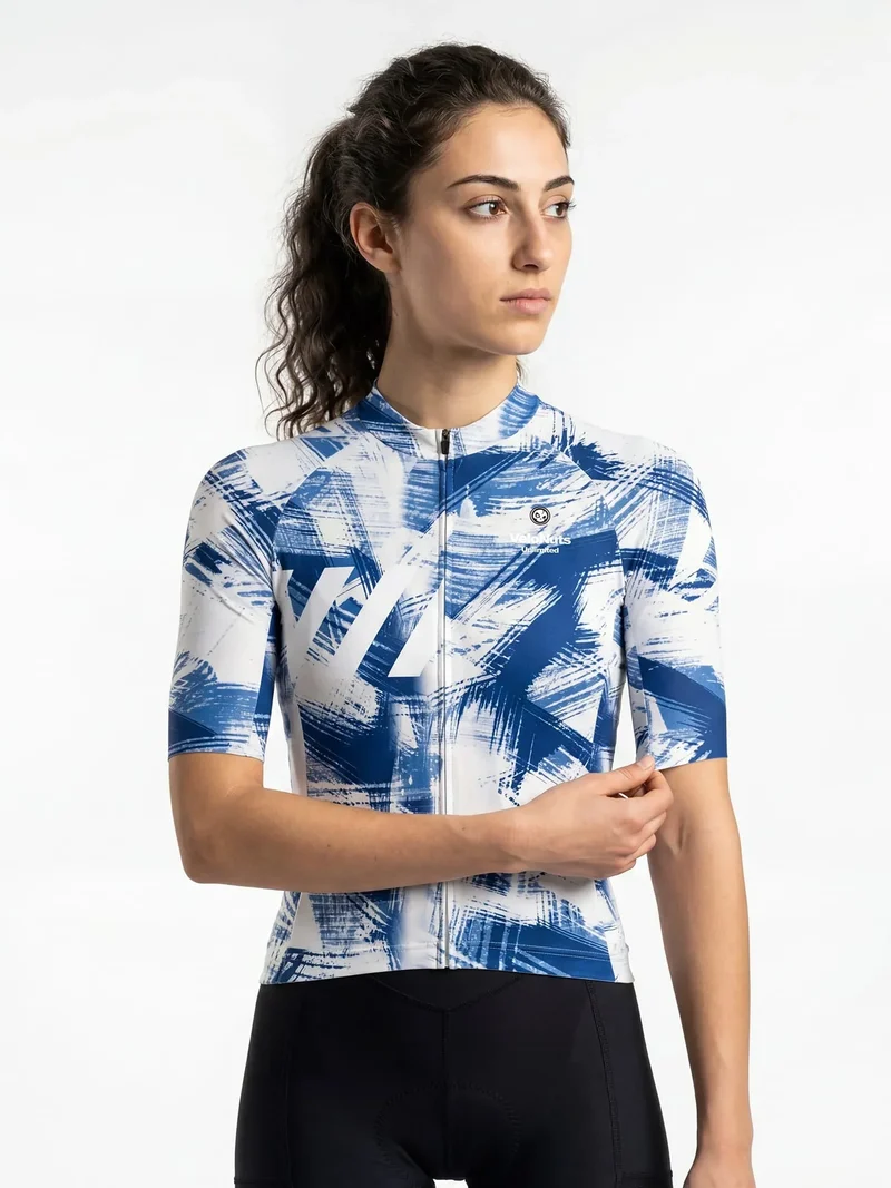 Women's Cycling Jersey Ink Burst
