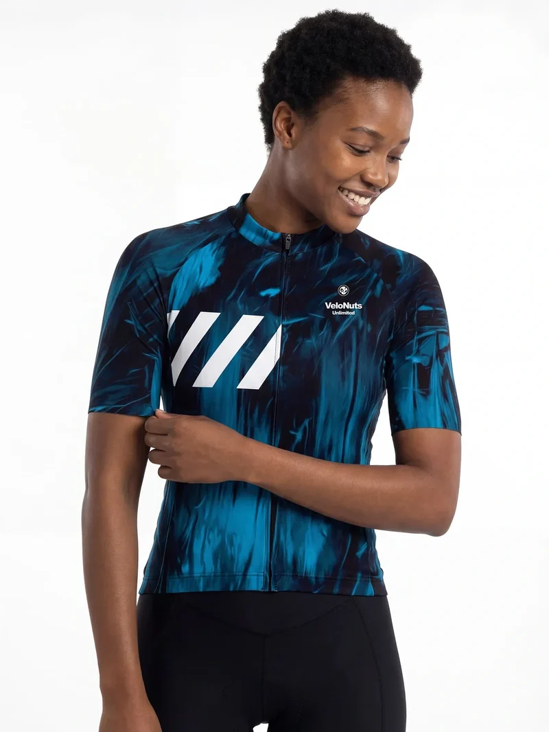 Women's Cycling Jersey Ink Burst