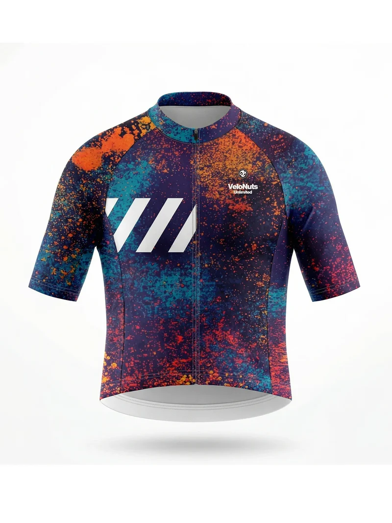 Women's Cycling Jersey Ink Burst