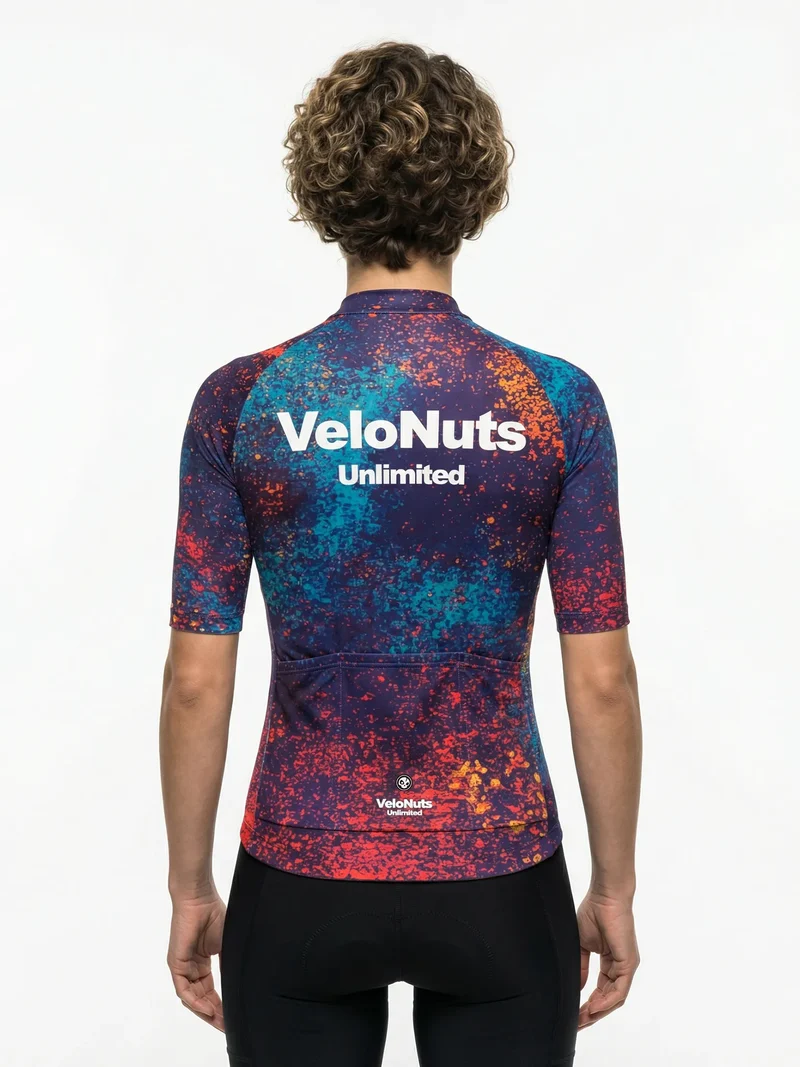 Women's Cycling Jersey Ink Burst