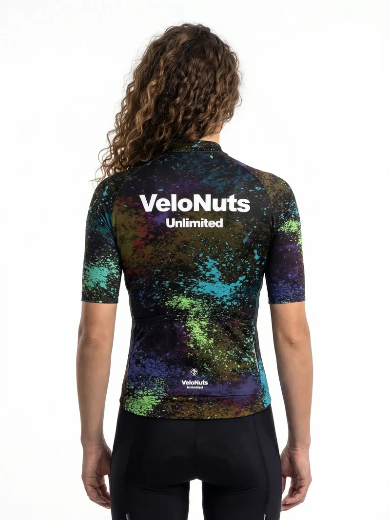 Women's Cycling Jersey Ink Burst