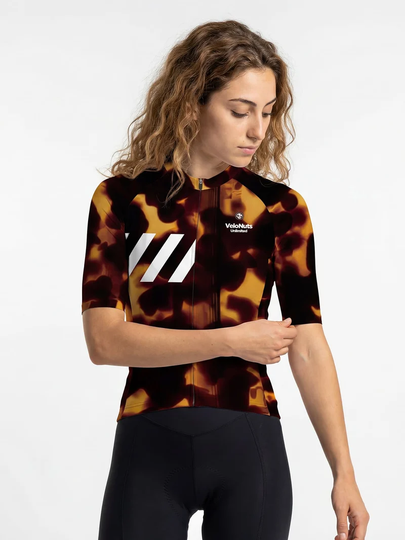 Women's Cycling Jersey Fur Code