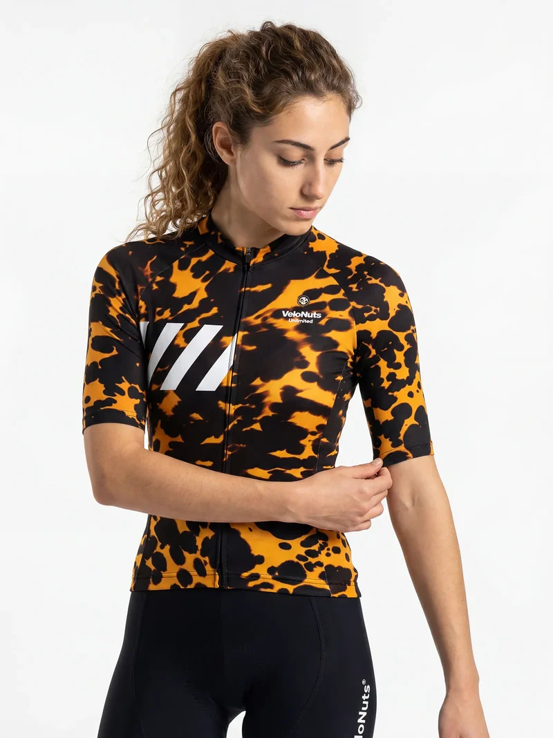 Women's Cycling Jersey Fur Code