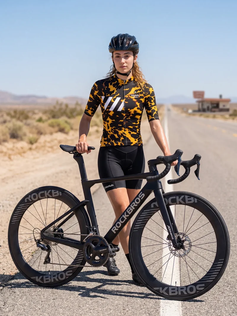 Women's Cycling Jersey Fur Code