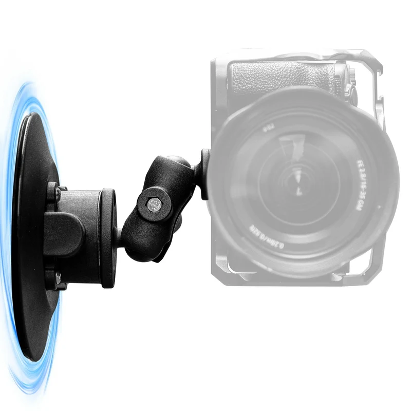 Action-Kamera Saugnapfhalterung Auto Saugnapfhalter mit Pumpe und Magic Arm Autohalterung