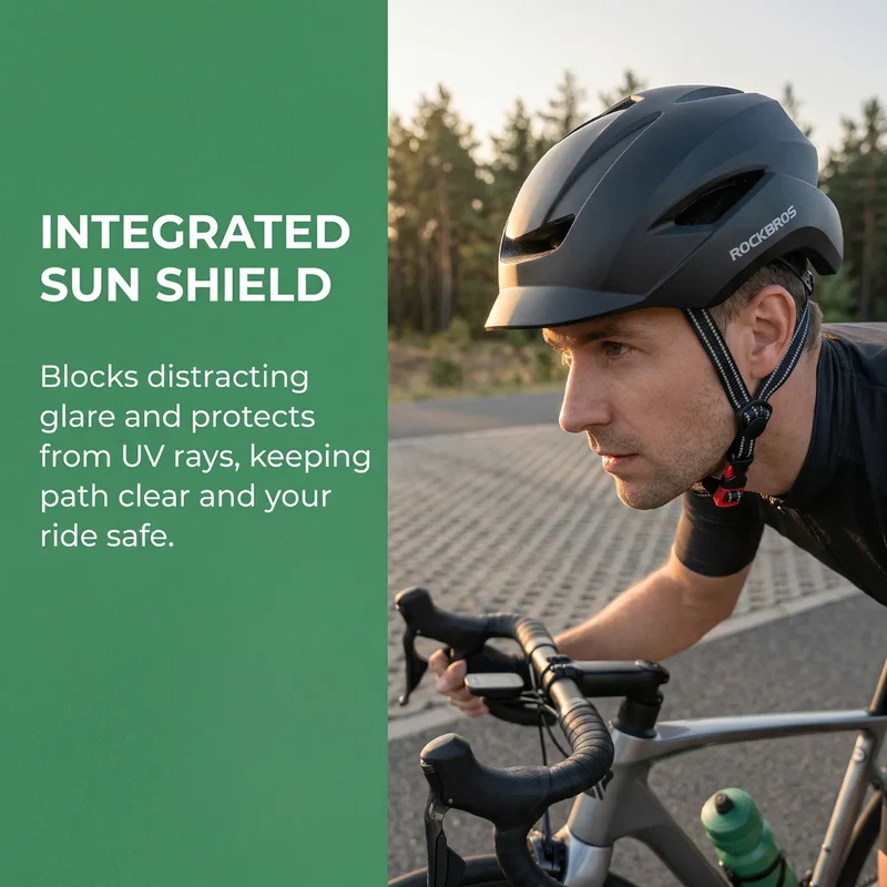 Lightweight Commuter Bike Helmet