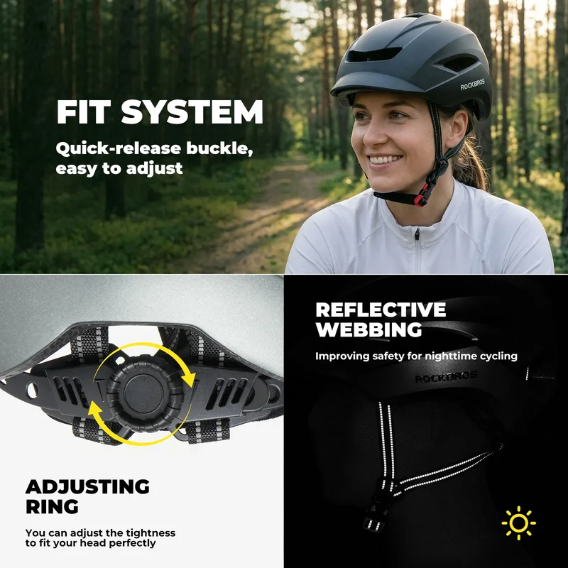 Lightweight Commuter Bike Helmet