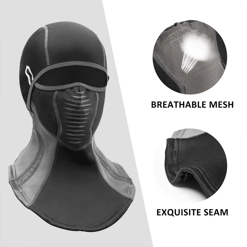 ROCKBROS 발라클라바 겨울 열전달 Fahrrad Vollgesichtsmaske Sturmmaske