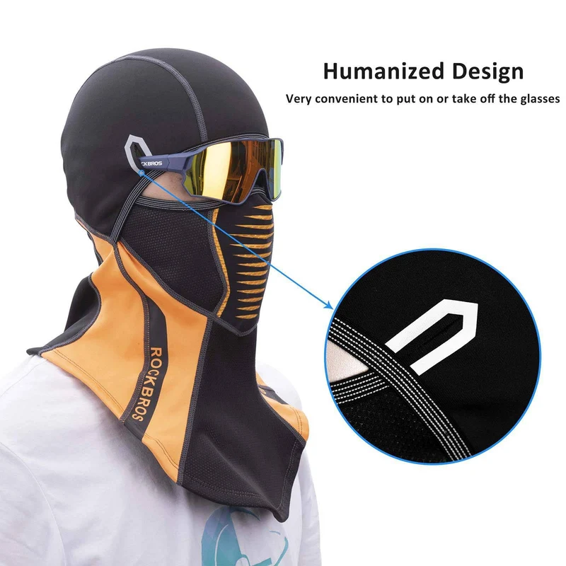 ROCKBROS 발라클라바 겨울 열전달 Fahrrad Vollgesichtsmaske Sturmmaske