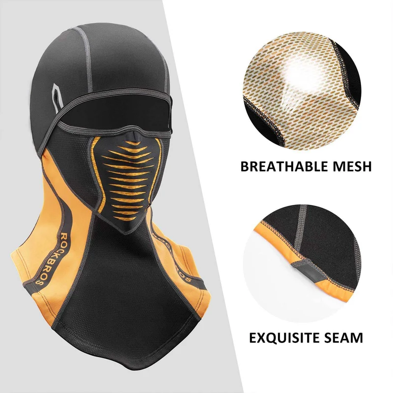 ROCKBROS 발라클라바 겨울 열전달 Fahrrad Vollgesichtsmaske Sturmmaske