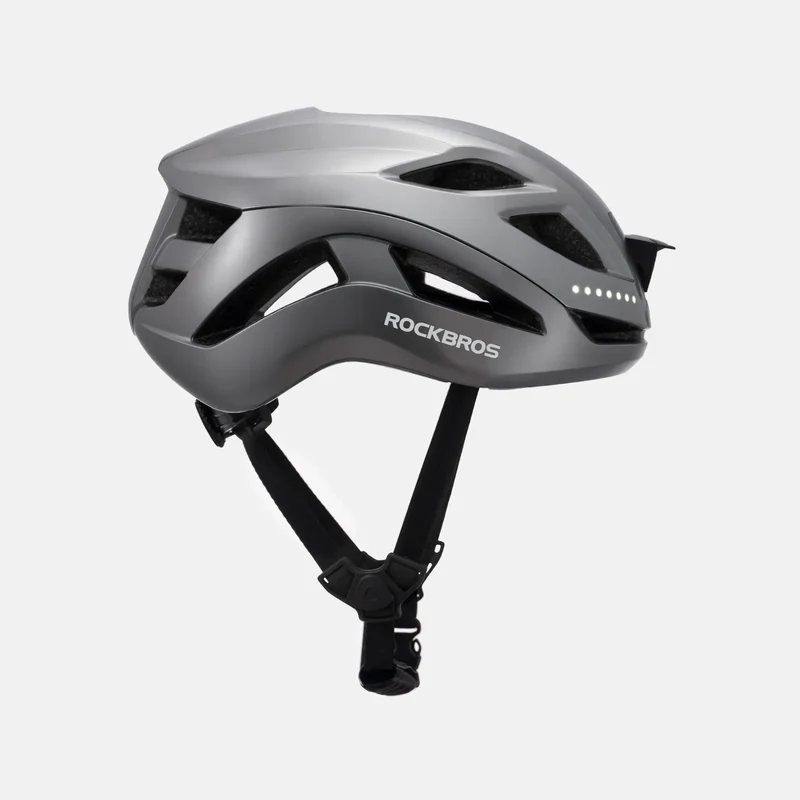 Bike Helmet with LED Front and Rear Light