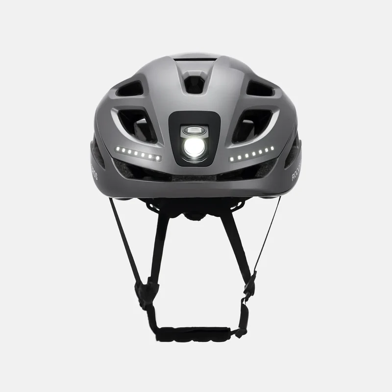 Bike Helmet with LED Front and Rear Light