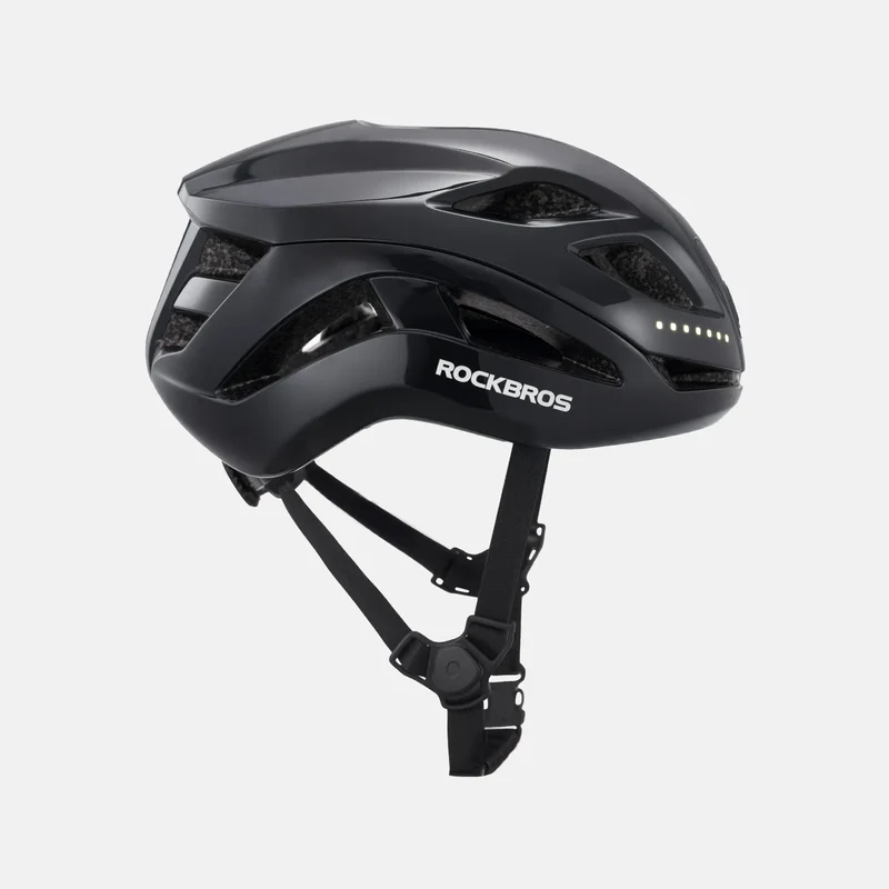 Bike Helmet with LED Front and Rear Light