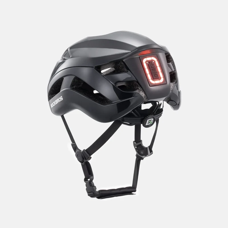Bike Helmet with LED Front and Rear Light