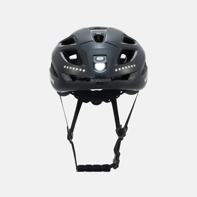 Bike Helmet with LED Front and Rear Light