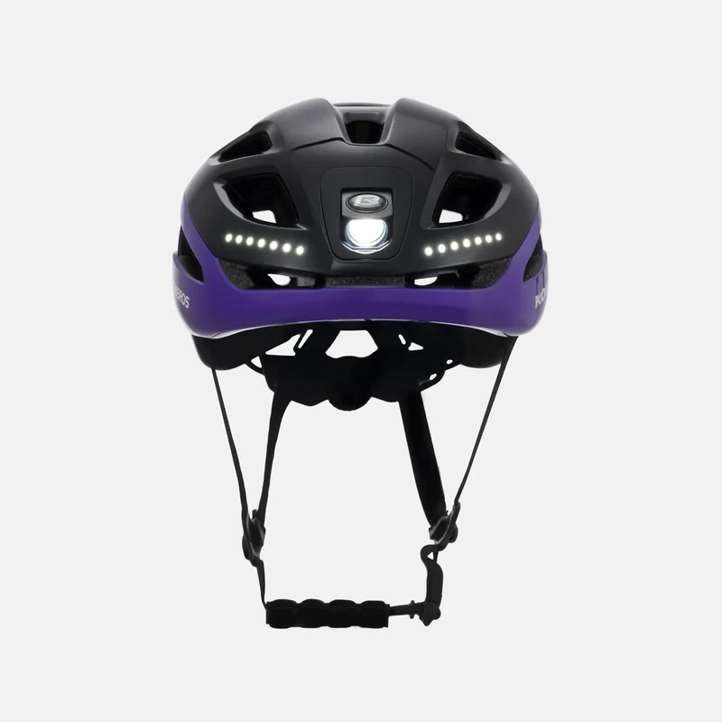 Bike Helmet with LED Front and Rear Light