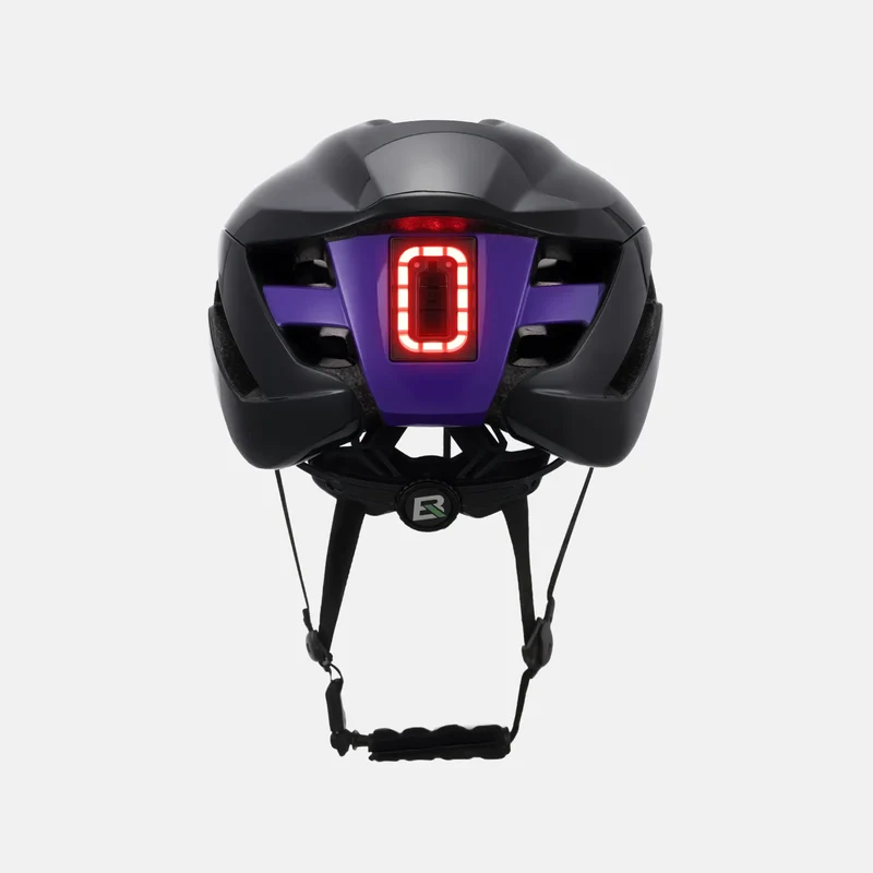 Bike Helmet with LED Front and Rear Light