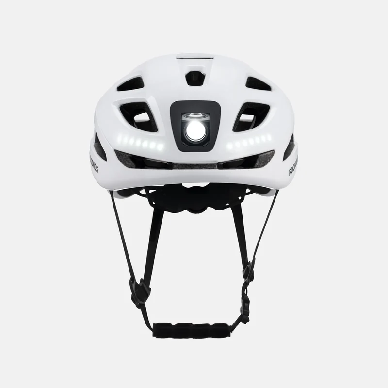 Bike Helmet with LED Front and Rear Light