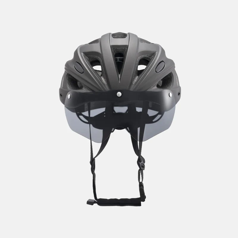 Pottier Bike Helmet with Visor and Goggles