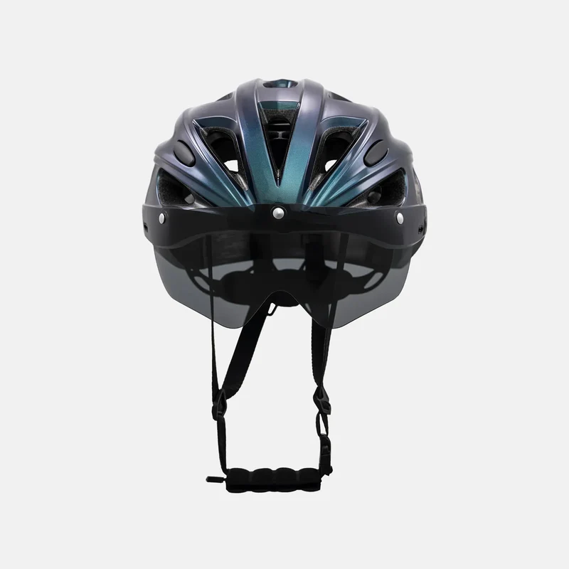 Pottier Bike Helmet with Visor and Goggles