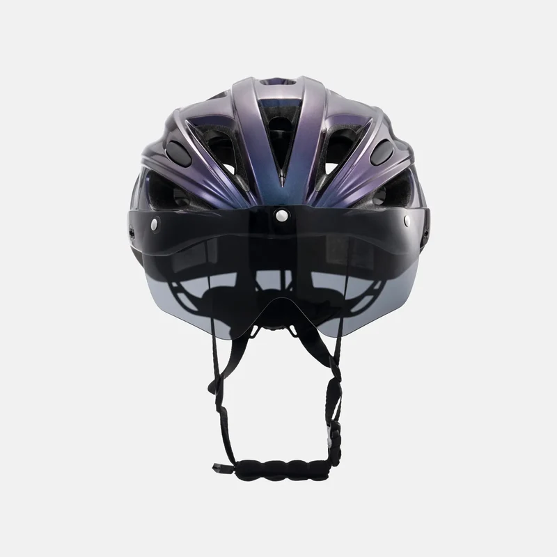 Pottier Bike Helmet with Visor and Goggles