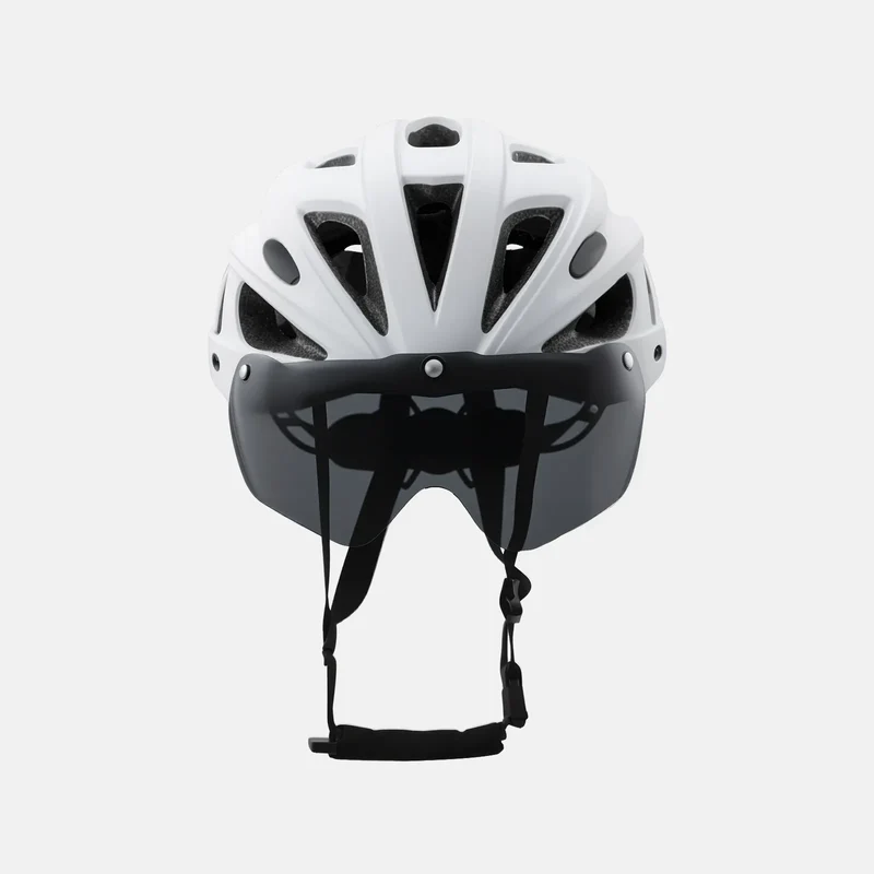 Pottier Bike Helmet with Visor and Goggles