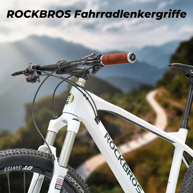 ROCKBROS MTB Griffe Ergonomisch Lenkergriffe Rutschfester für 22 mm