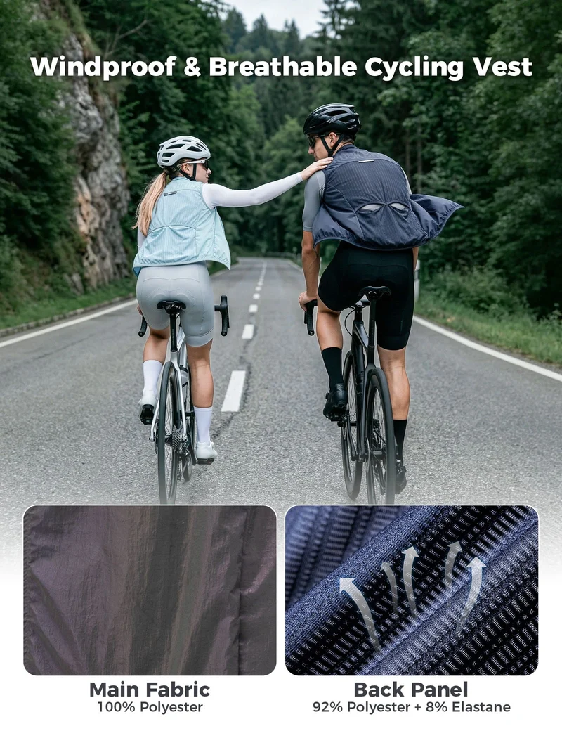 Breathable Windproof Cycling Vest