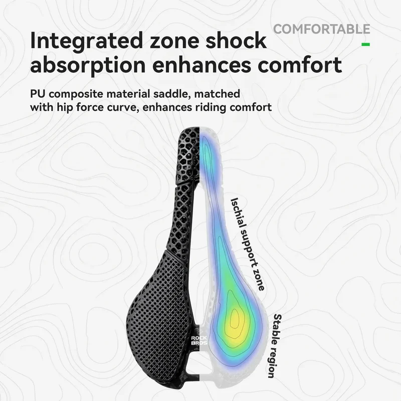 3D Printed Carbon Bike Saddle
