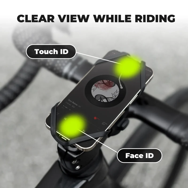 Silicone Bike Phone Mount