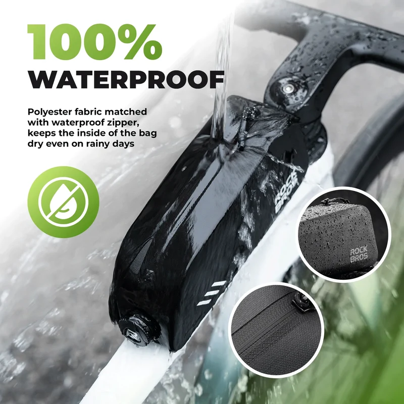 AS-172 Full Waterproof Bike Top Tube Bag