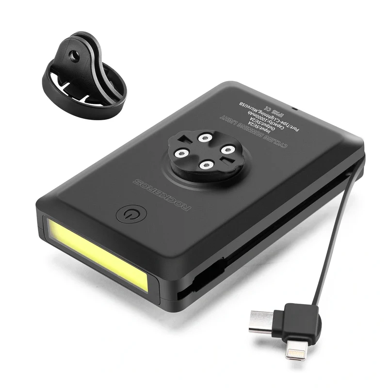 3-in-1 Bike Headlight with Power Bank