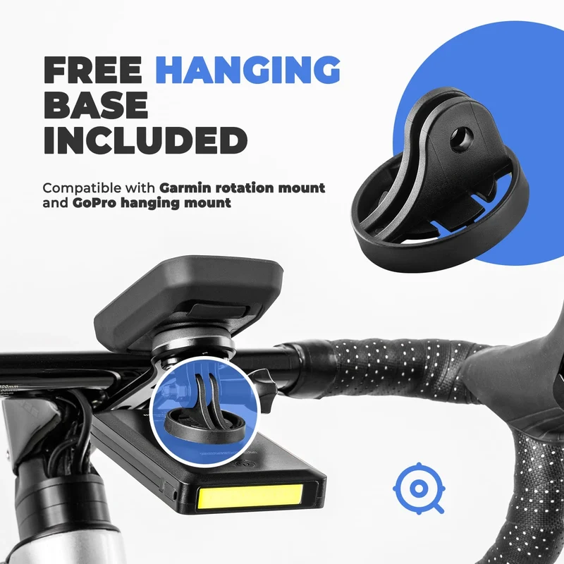 3-in-1 Bike Headlight with Power Bank