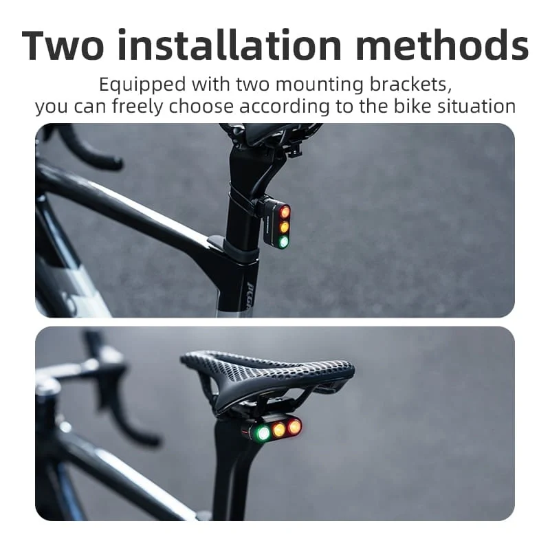 3-Color Brake Sensing Bike Tail Light